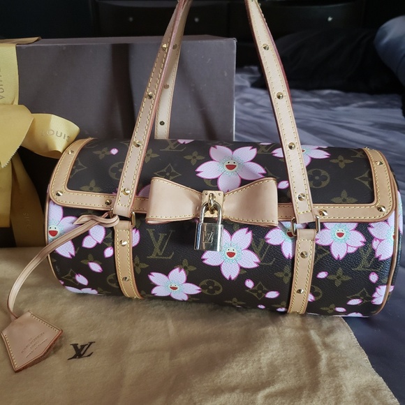 SOLD! Authentic LV Limited Edition Cherry Blossom Purse - Picture 2 of 8